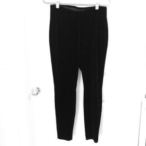 Chico’s Black Velveteen Pants